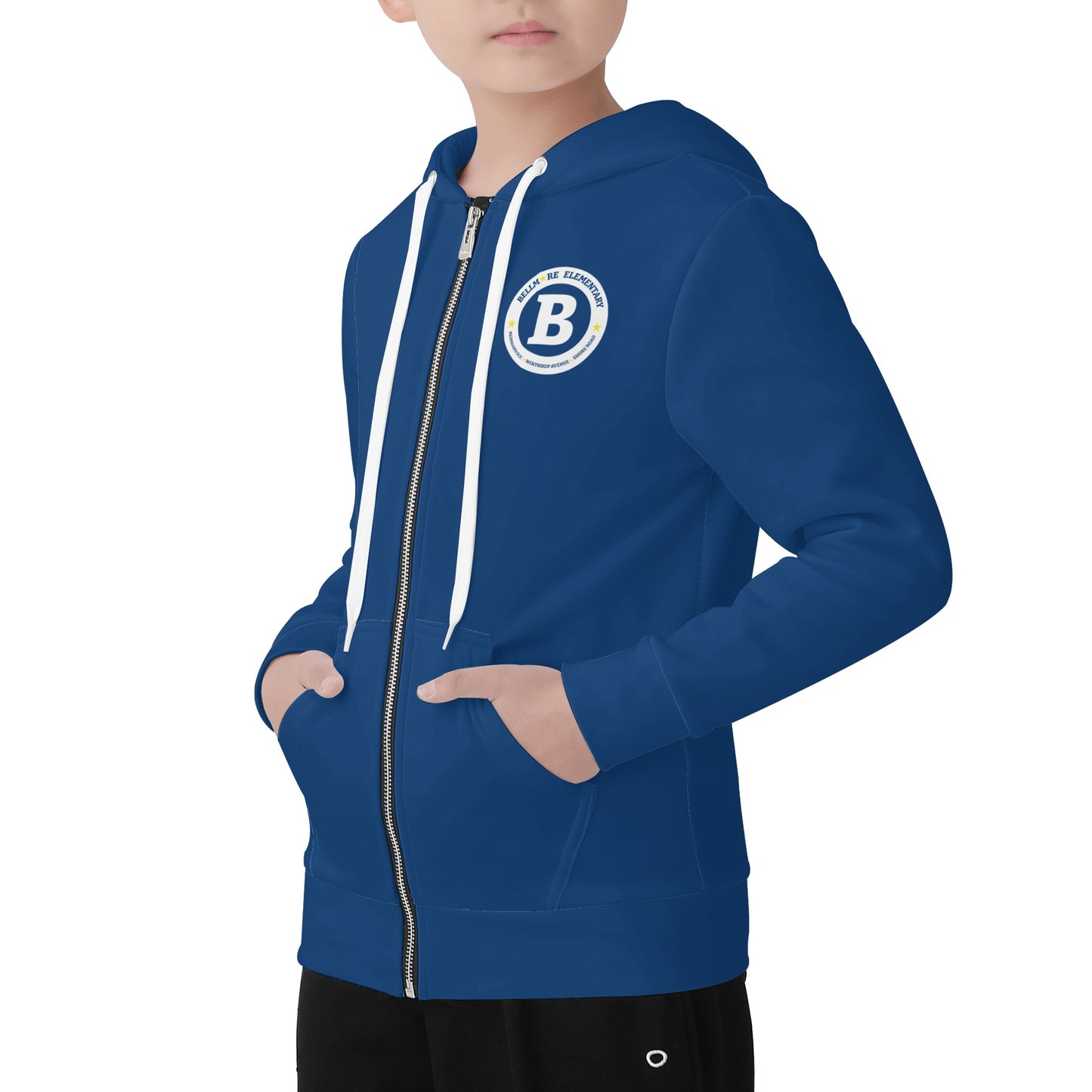Children ALL Over Print Zip Hoodie