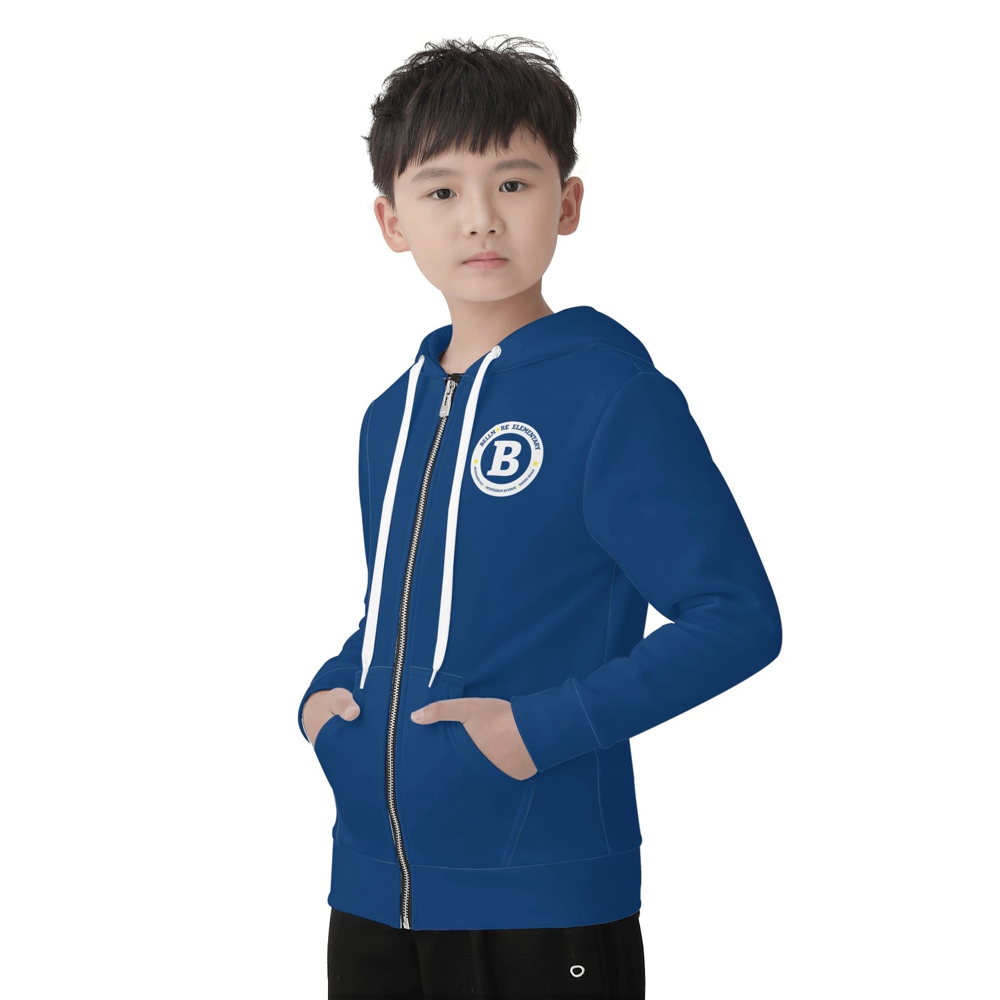 Children ALL Over Print Zip Hoodie