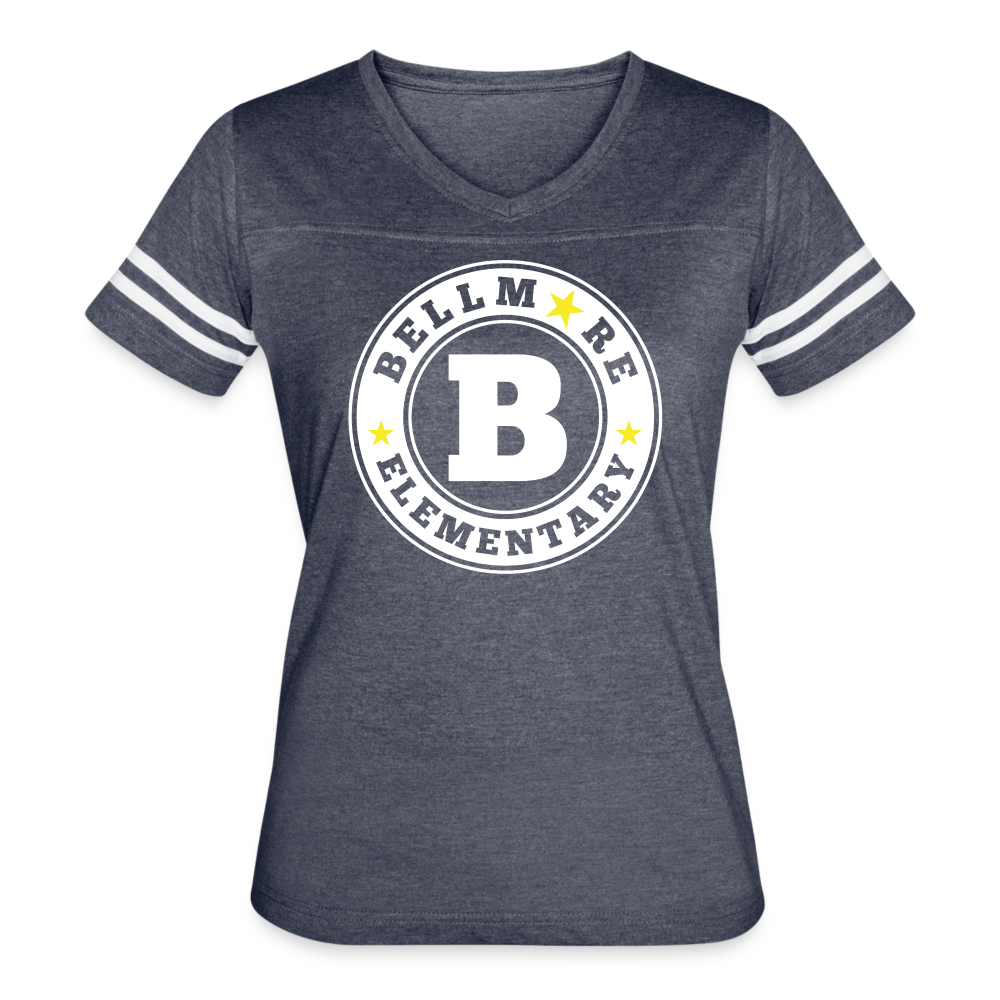 Women’s Vintage Sport T-Shirt - vintage navy/white