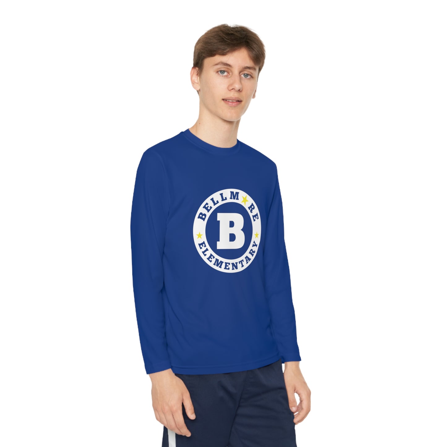 Bellmore Elementary Youth Long Sleeve Competitor Tee