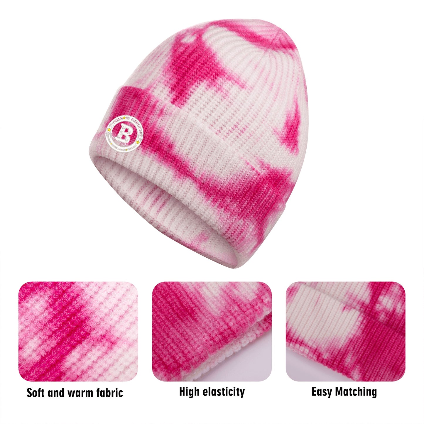 Adult Embroidered Knitted Hats