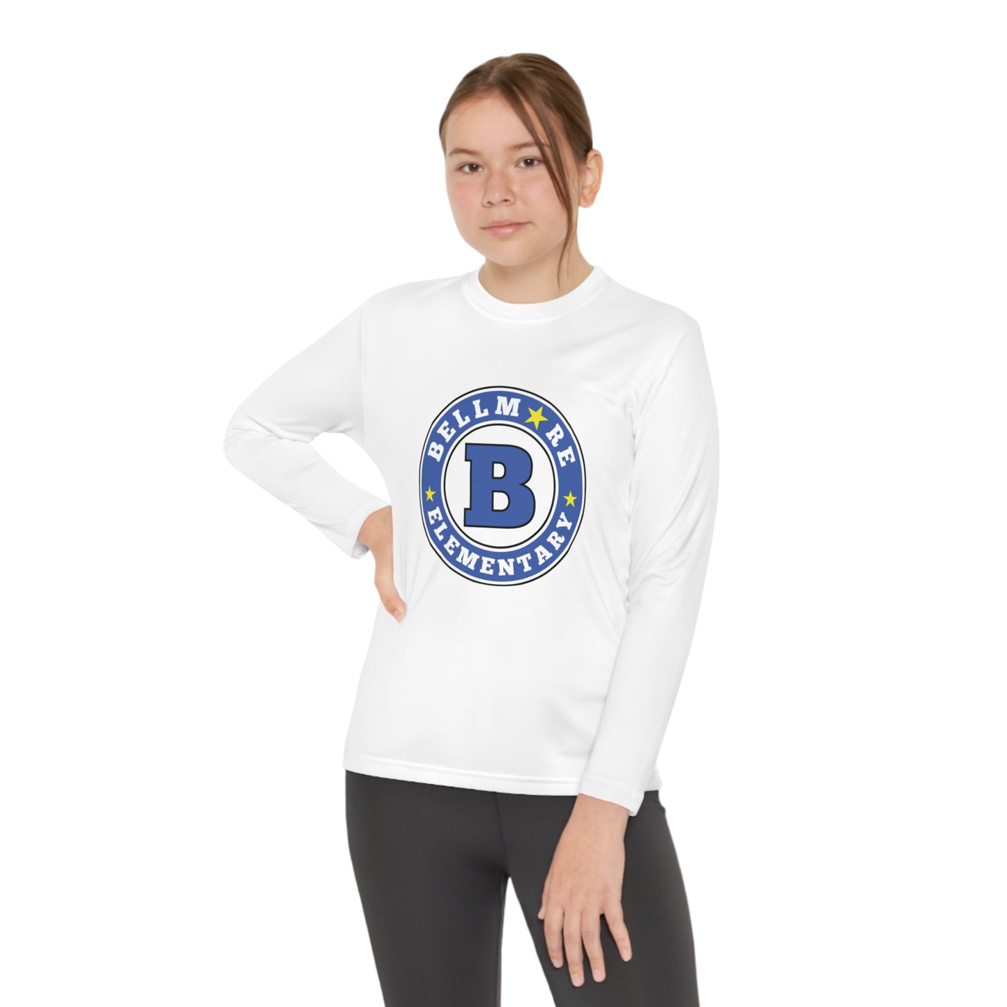 Bellmore Elementary Youth Long Sleeve Competitor Tee