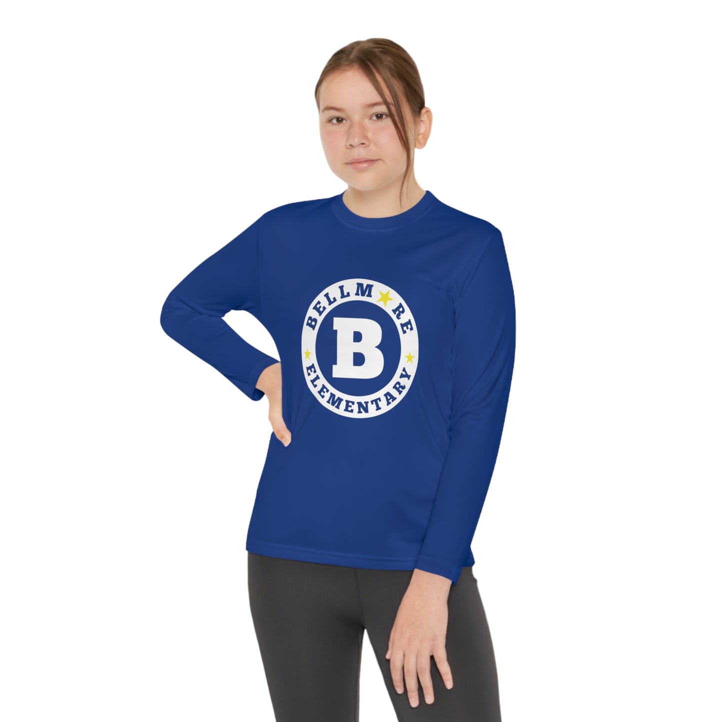 Bellmore Elementary Youth Long Sleeve Competitor Tee