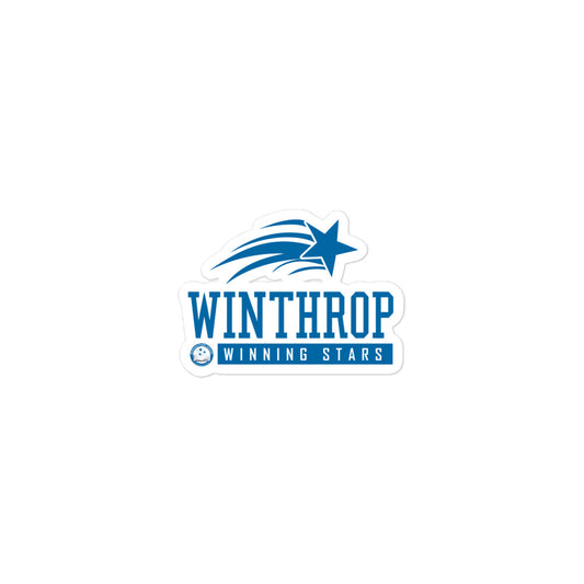 Winthrop Bubble-free stickers