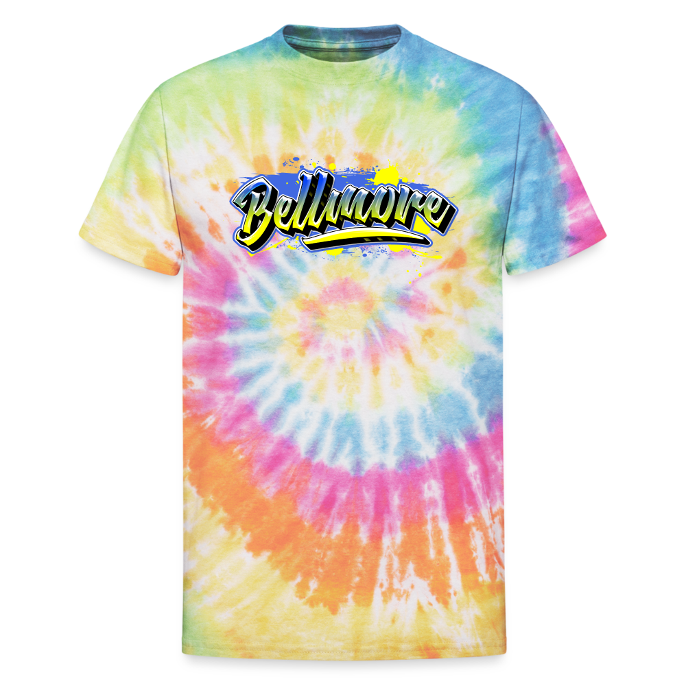 Unisex Tie Dye T-Shirt - rainbow